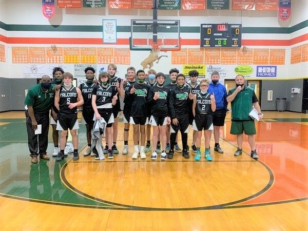 East Middle boys win county championship
